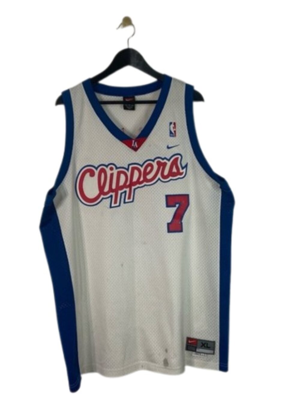 Nike NBA LA Clippers Lamar Odom #7 Swingman Jersey Men's XL +2 Length Vintage